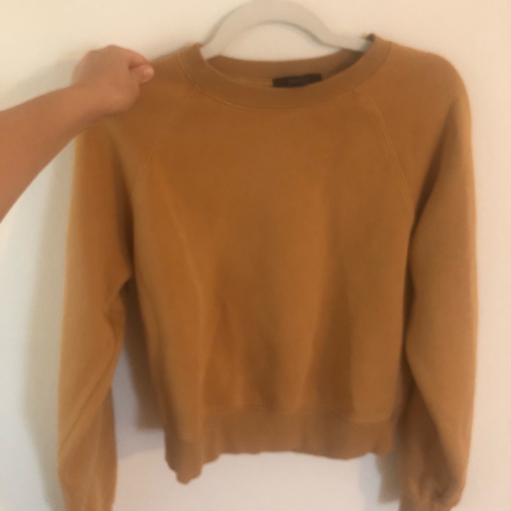 Mustard Crop Sweater - Picture 1 of 1